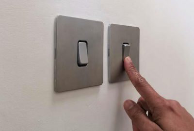 switch on the wall