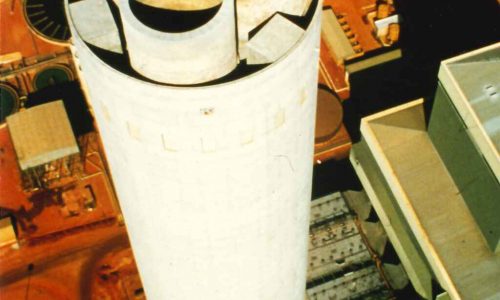 Chimney at Duvha power station