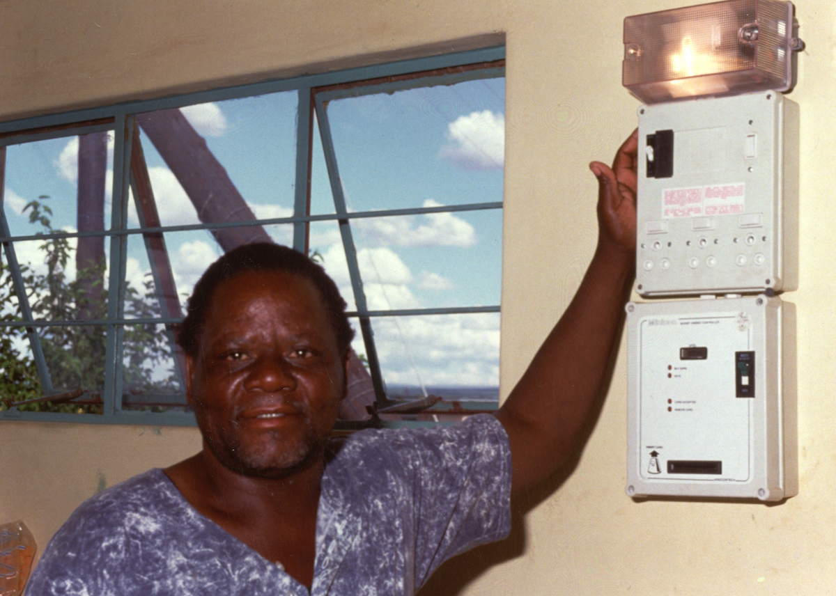 Image of electricity meter