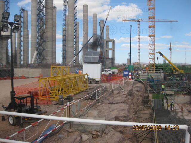 Image of Medupi power station construction