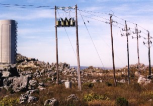Image of Distribution power lines