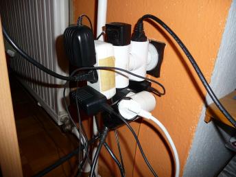 Image of Overloaded Plugs