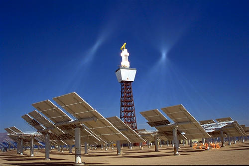 Image of Solar power station