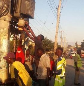 Image of Transformer oil Theft