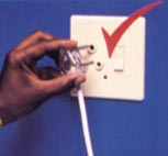 Image of correct way to remove a plug
