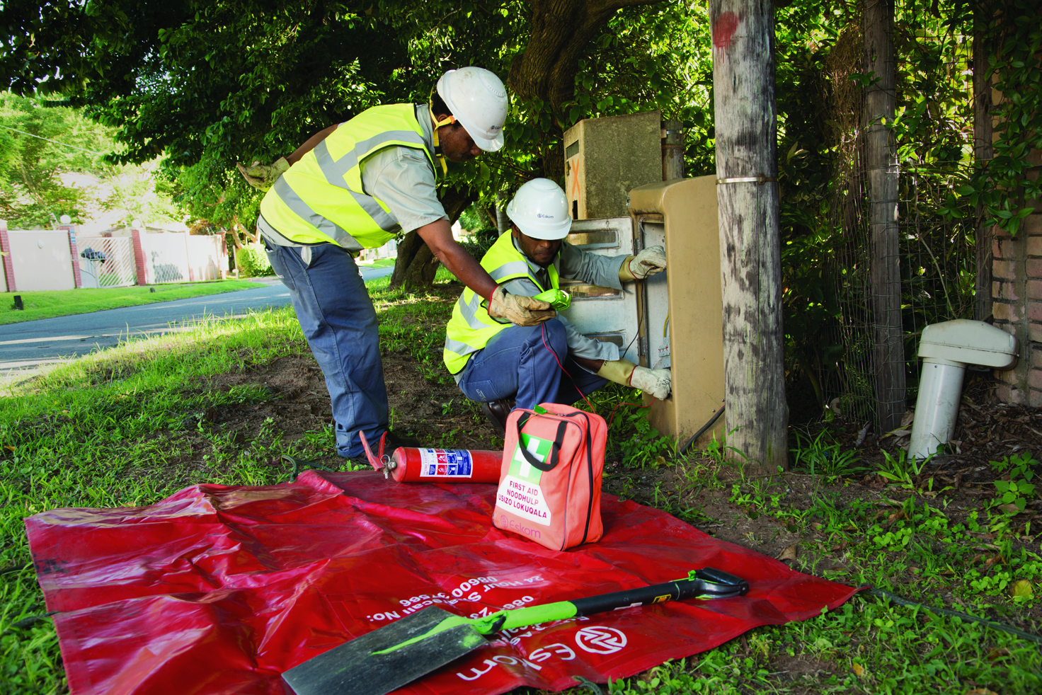 Photo - maintenance of transformer