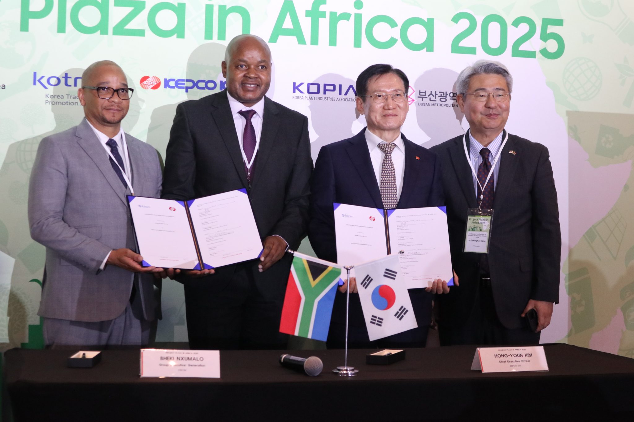 Eskom and KEPCO KPS enter into an agreement to collaborate on research ...